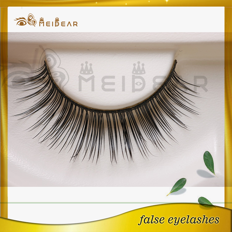 Private label mink strip false eyelash